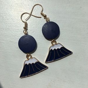 Unique Mountain Earrings